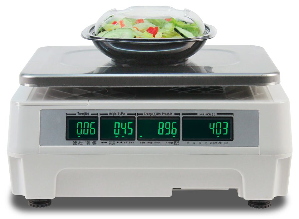 Detecto DL Series Price Computing Scale with Integral Printer