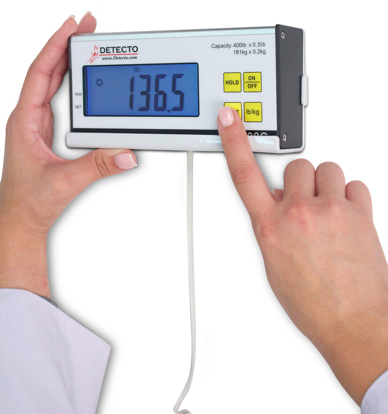 Detecto DR Series Portable Digital Floor Scale