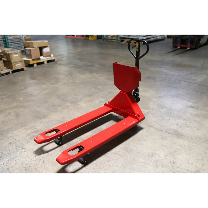 SL-5000-PJP Pallet Jack WITH Built-in Scale with AND Printer l 5000 lb Capacity