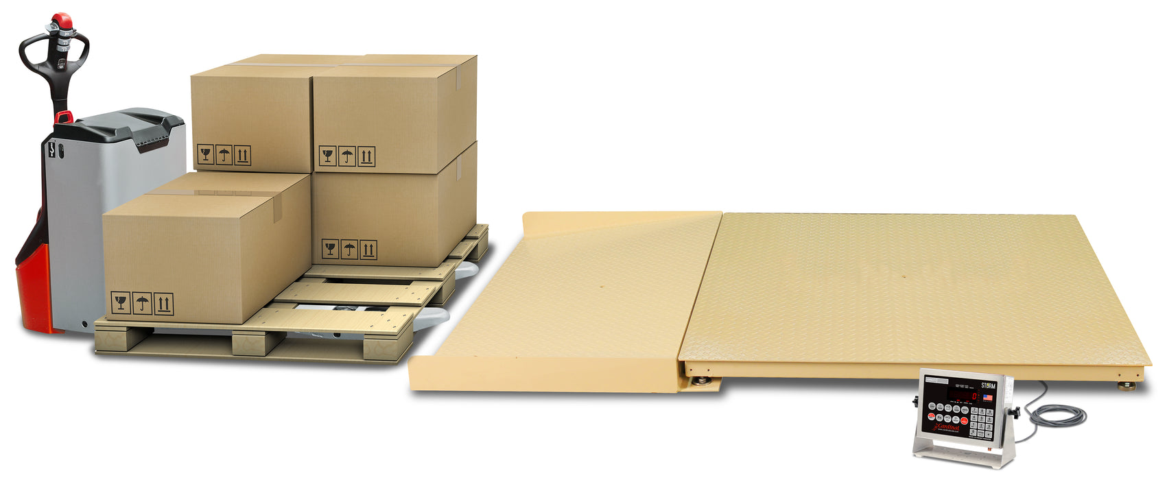 GroundForce Full-Frame Extra Heavy-Duty Floor Scales