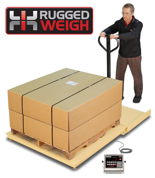 RuggedWeigh Economical Floor Scales