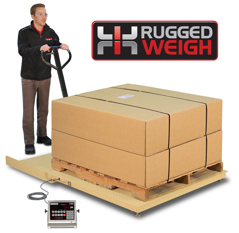 RuggedWeigh Economical Floor Scales