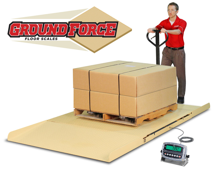 GroundForce Full-Frame Extra Heavy-Duty Floor Scales