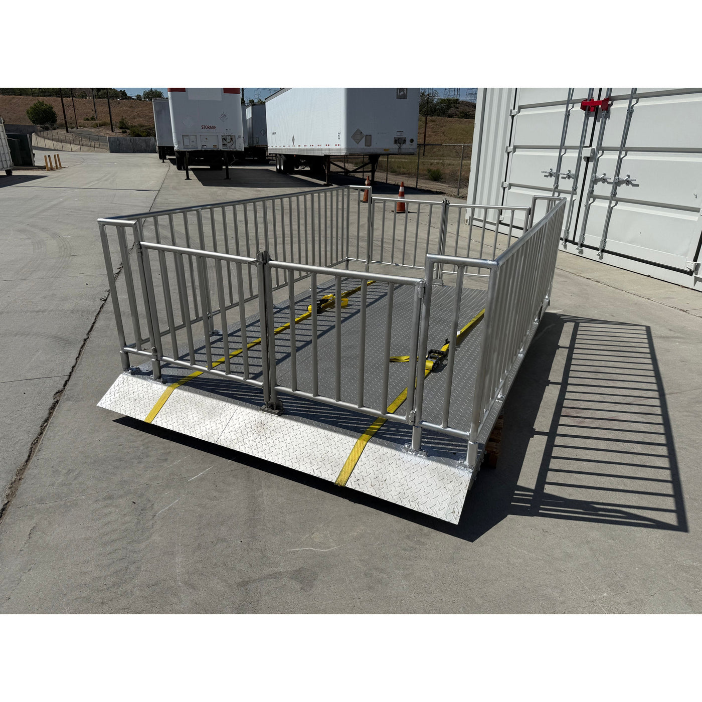 SL-930-10’x7’ ( 120” x 84” ) platform Cage system Portable Group Lives ...