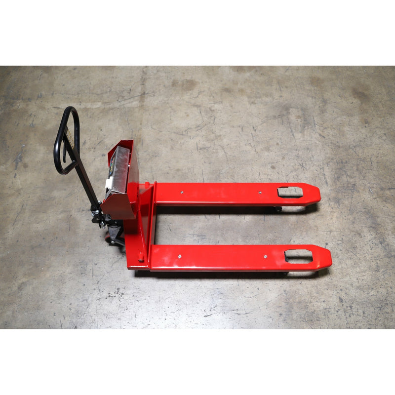 SL-5000-PJP Pallet Jack WITH Built-in Scale with AND Printer l 5000 lb Capacity