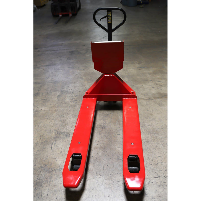 SL-5000-PJP Pallet Jack WITH Built-in Scale with AND Printer l 5000 lb Capacity