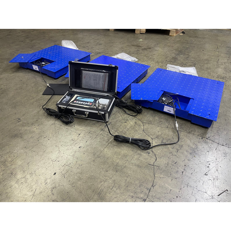 SL-AF-15K Airplane Scale kit with matching ramps 15,000 lbs Capacity
