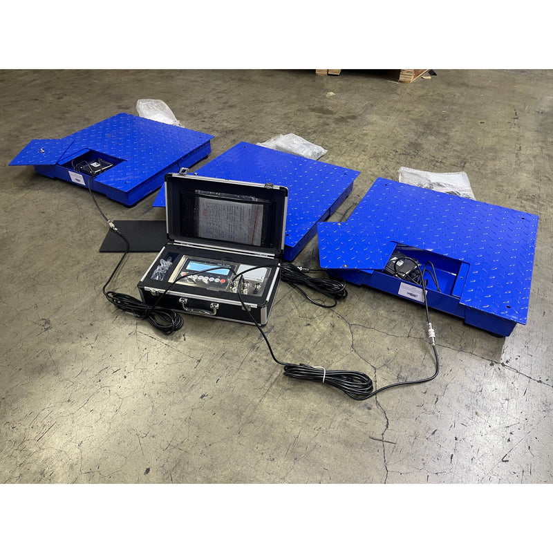 SL-AF-15K Airplane Scale kit with matching ramps 15,000 lbs Capacity