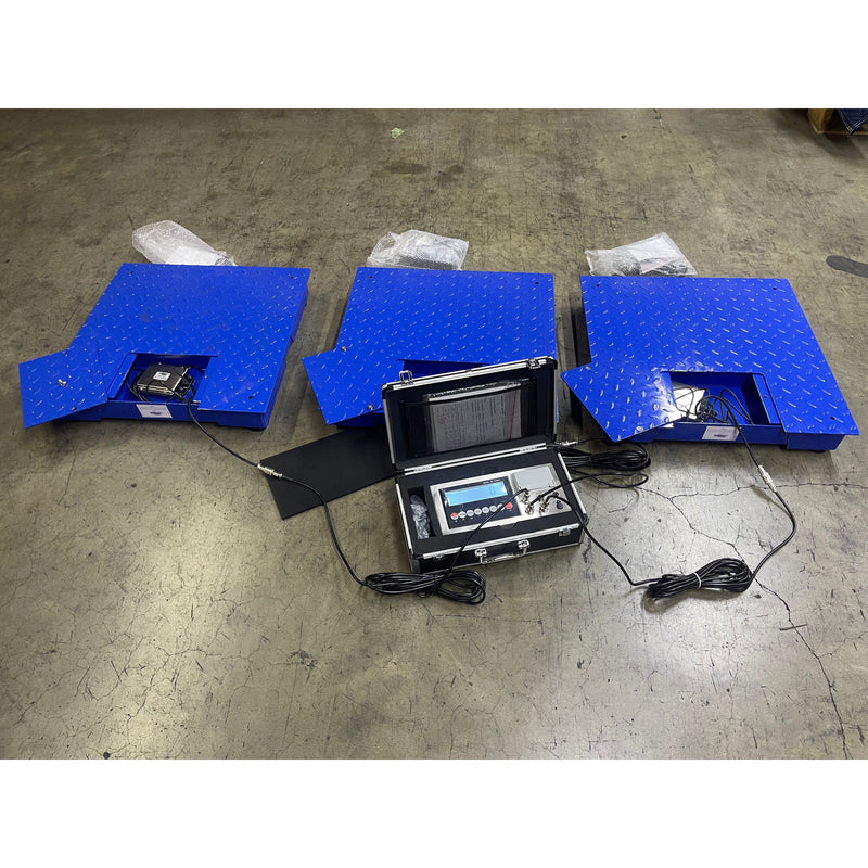 SL-AF-15K Airplane Scale kit with matching ramps 15,000 lbs Capacity