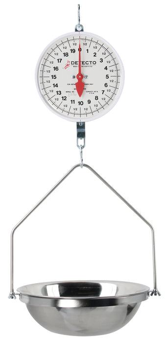 Detecto MCS Series, Hanging Dial Scales