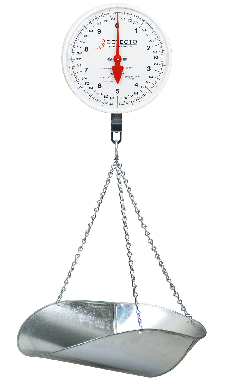 Detecto MCS Series, Hanging Dial Scales