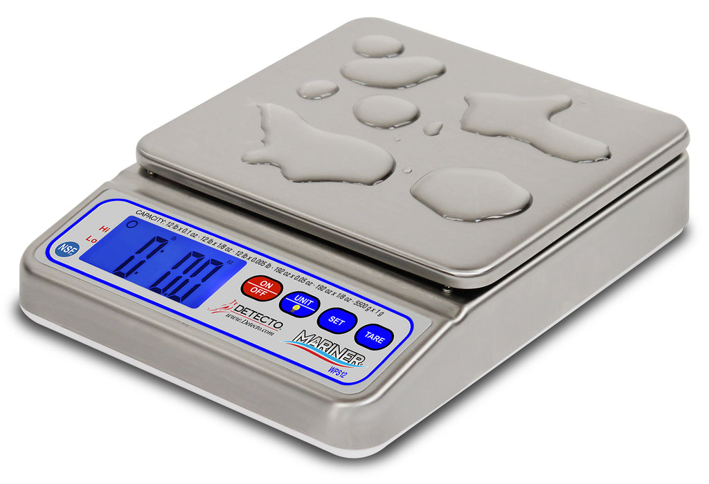 Detecto Mariner WPS12 IP67 Submersible Portion Control Scale