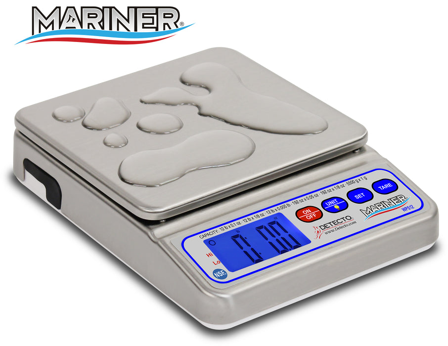 Detecto Mariner WPS12 IP67 Submersible Portion Control Scale