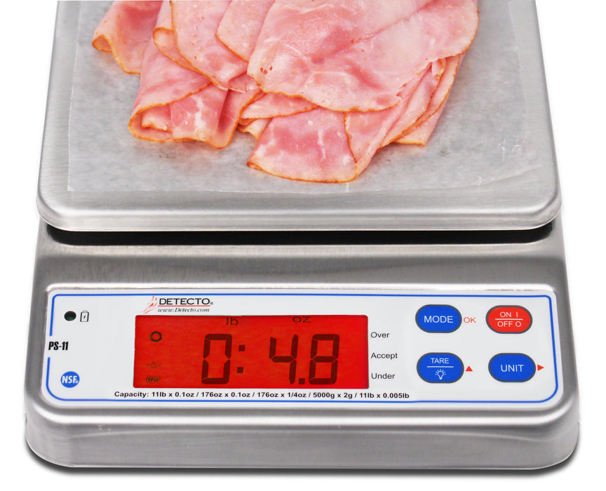 Detecto PS11 Digital Portion Control Scale
