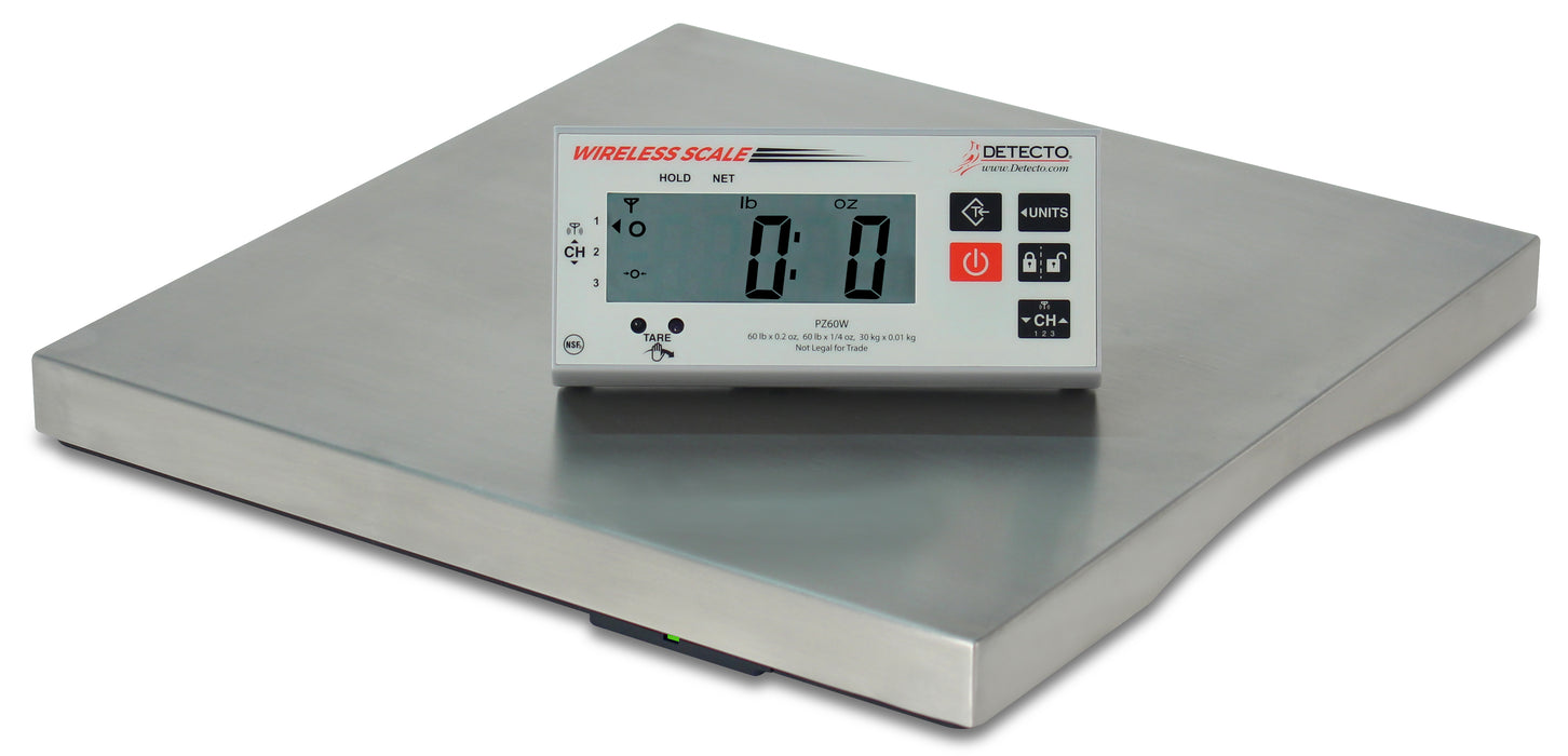 Detecto PZ Series Wireless Digital Ingredient Scale
