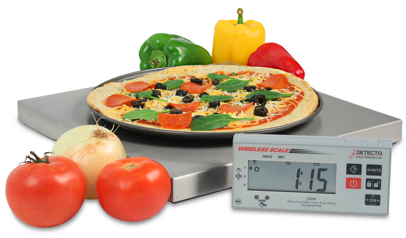 Detecto PZ Series Wireless Digital Ingredient Scale
