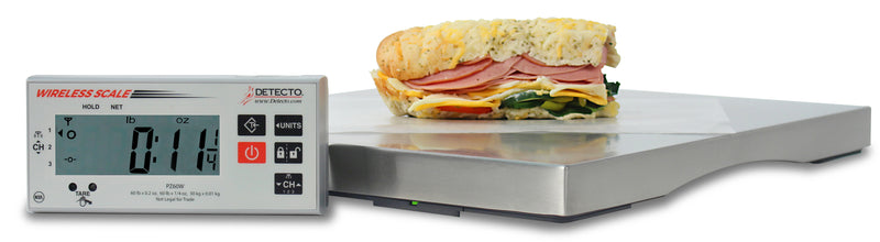 Detecto PZ Series Wireless Digital Ingredient Scale