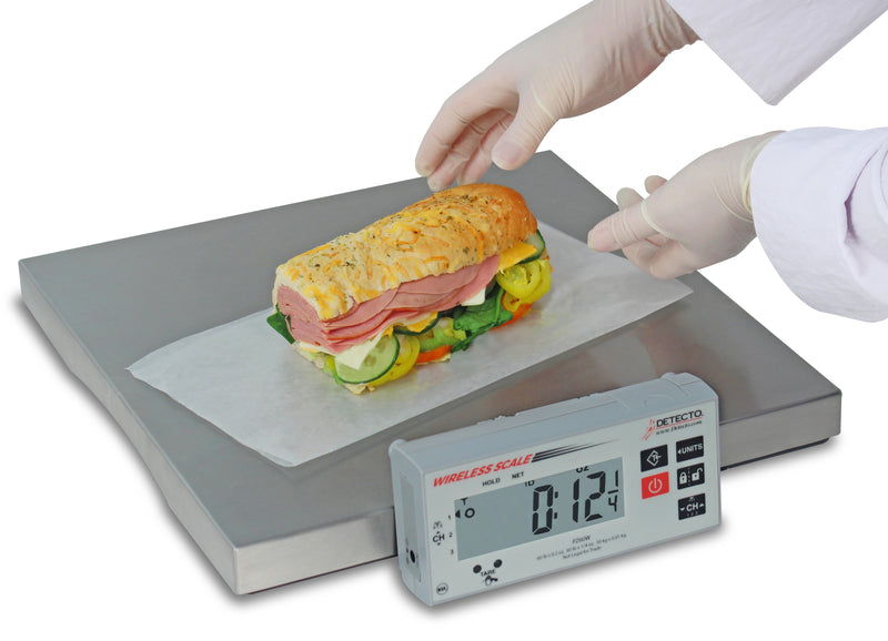 Detecto PZ Series Wireless Digital Ingredient Scale