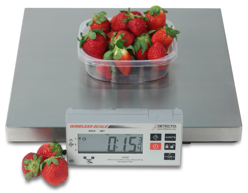 Detecto PZ Series Wireless Digital Ingredient Scale
