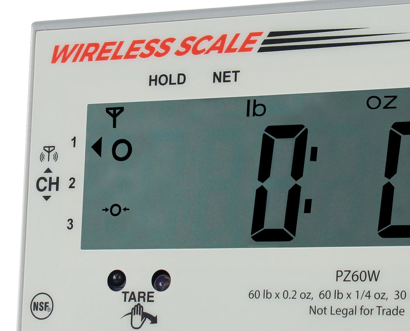 Detecto PZ Series Wireless Digital Ingredient Scale
