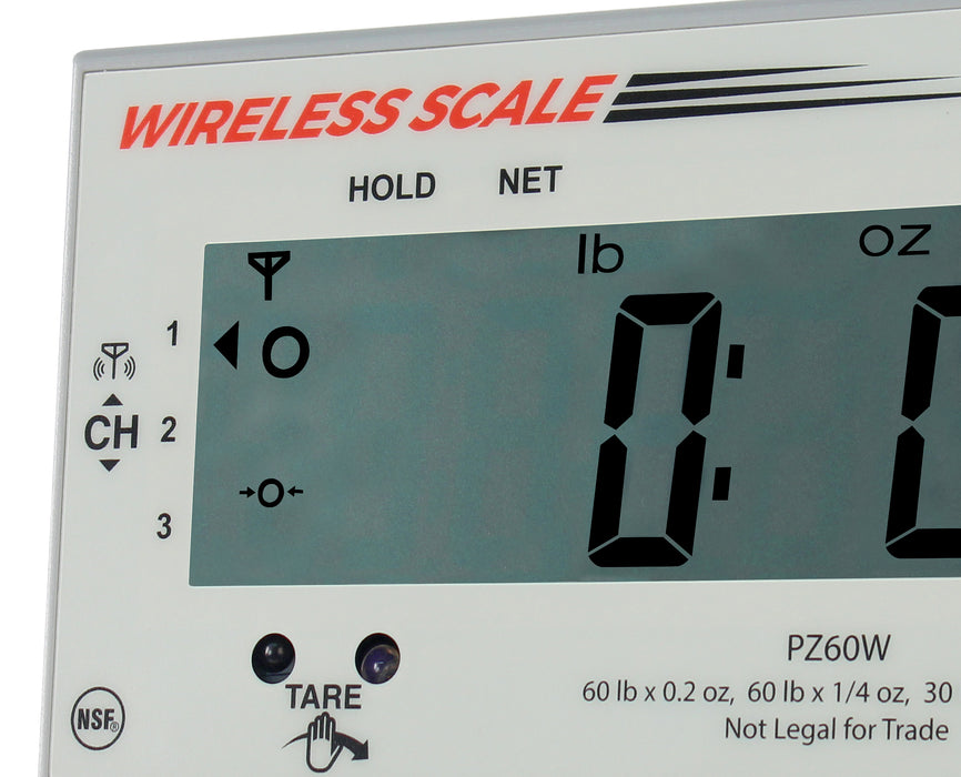 Detecto PZ Series Wireless Digital Ingredient Scale