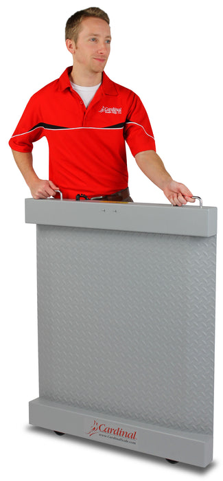 Detecto Run-a-Weigh Portable Floor Scale