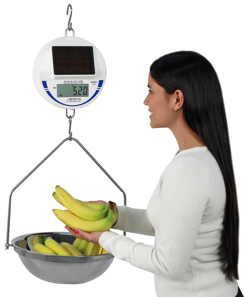 Detecto SCS30 Solar Hanging Scale