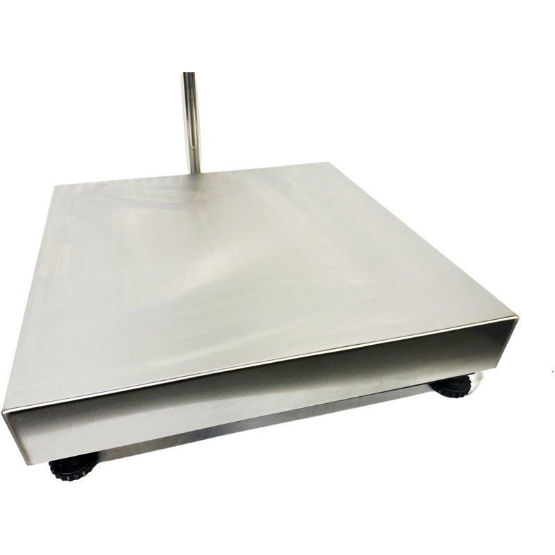 SellEton SL-916 Portable Stainless Bench Scale, 18 × 18 in, 600 lb × 0.05 lb