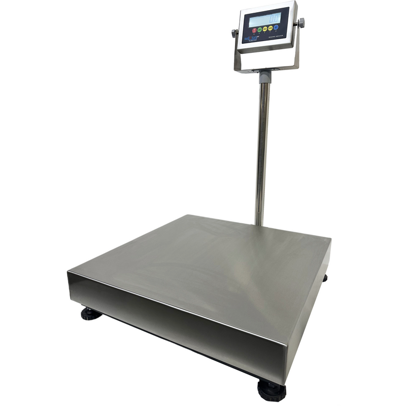 SellEton SL-916 Stainless Bench Scale, 24 × 24 in, 1,000 lb × 0.2 lb