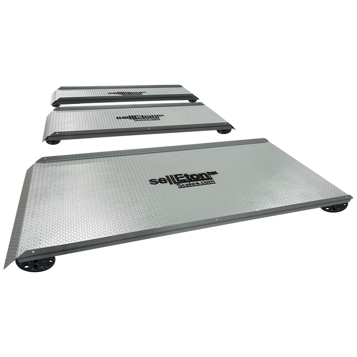 SellEton SL-929 Livestock & Cattle Alleyway Scale for horses, cows, pigs, and more up to 5000 lbs
