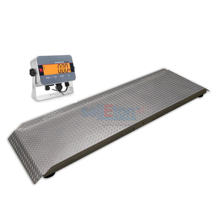 SellEton SL-929-M-Alleyway-7’x26” Aluminum Livestock Scale for cattle, horses, pigs, and more