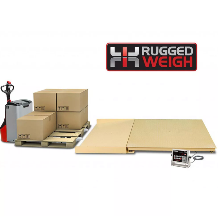 RuggedWeigh Economical Floor Scales