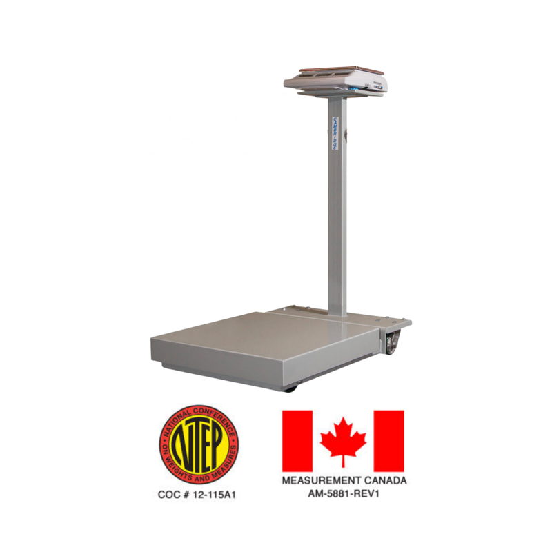 Cambridge Scale Works Model 640-P and 640-PS Portable Platform Scale