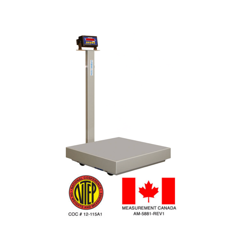 Cambridge Scale Works Model 640-P and 640-PS Portable Platform Scale