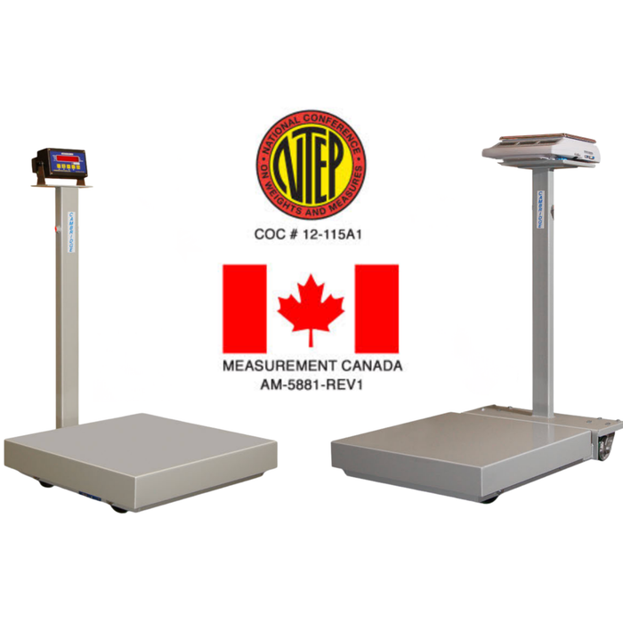 Cambridge Scale Works Model 640-P and 640-PS Portable Platform Scale