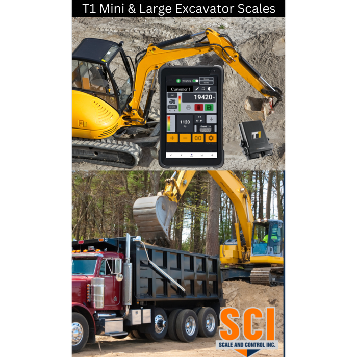 SCI T1 Digger Excavator Scale