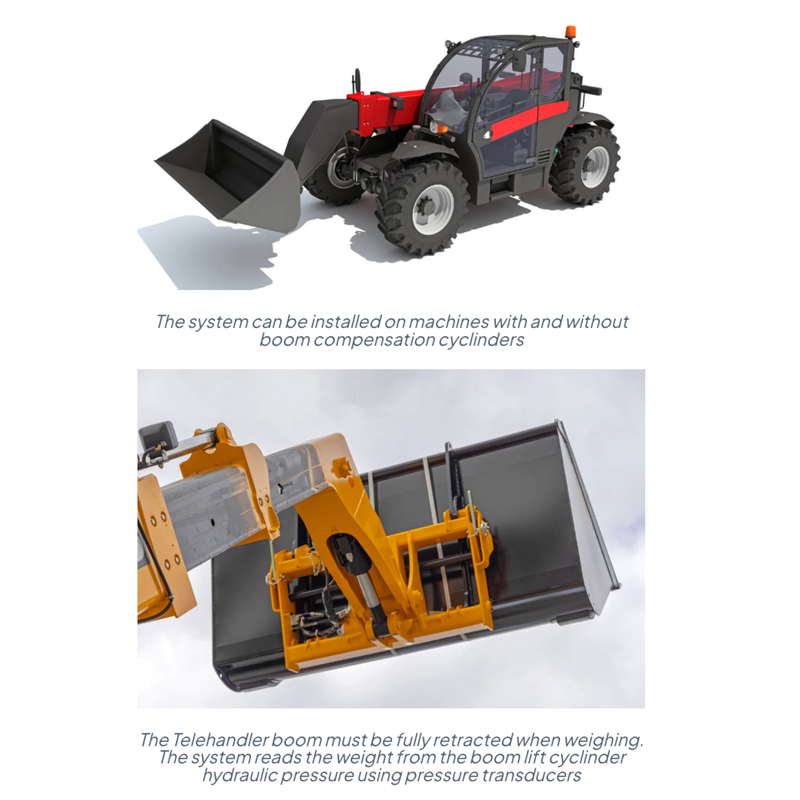 SCI MC222T Telehandler Scale