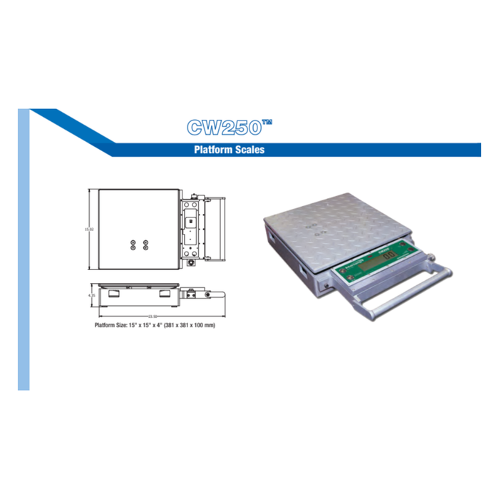 CW250™ Platform Scales