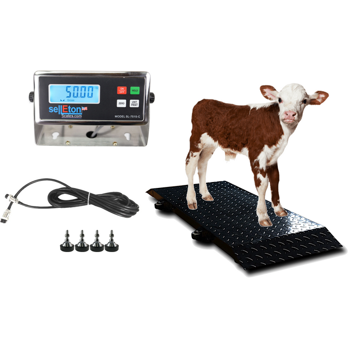 SellEton SL-920-2k portable Scale for goats, sheep, and pigs, and more up to 2000 lbs