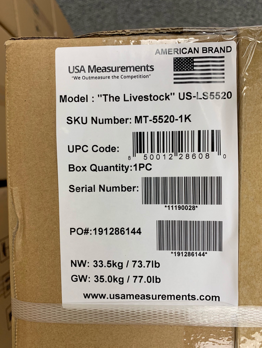 US-LS5520 “The Livestock” Scale