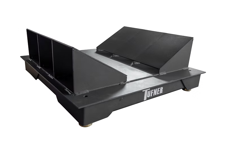 V-Shape Floor Scale Coil Topper (Cylinder Weighing Attachment for Floor Scales)