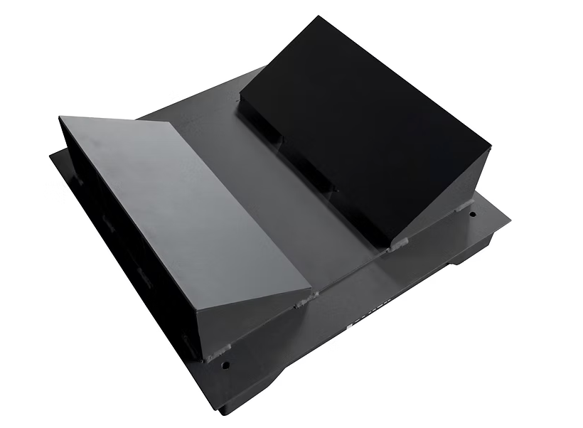 V-Shape Floor Scale Coil Topper (Cylinder Weighing Attachment for Floor Scales)