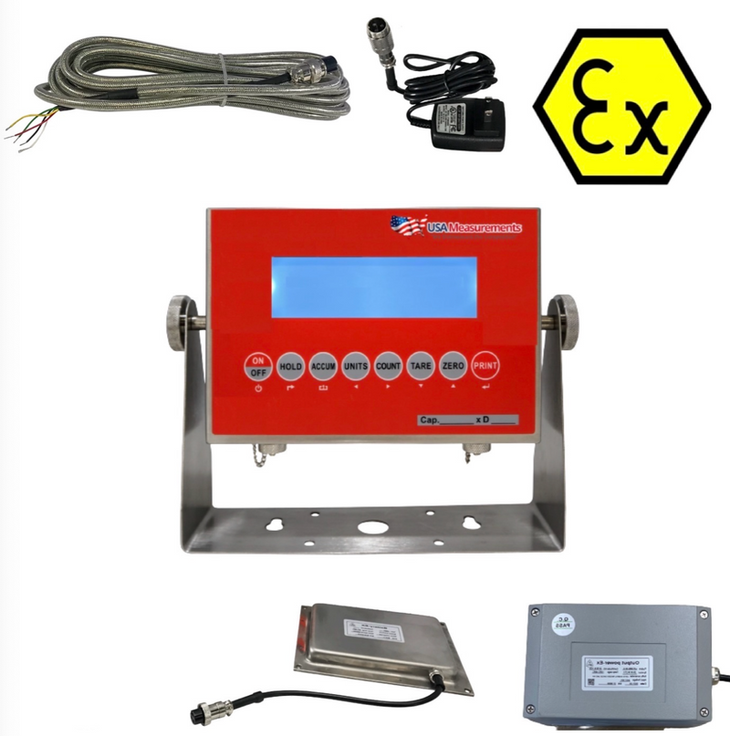 US-9011SS-EX Indicator with LCD Display (Intrinsically Safe)