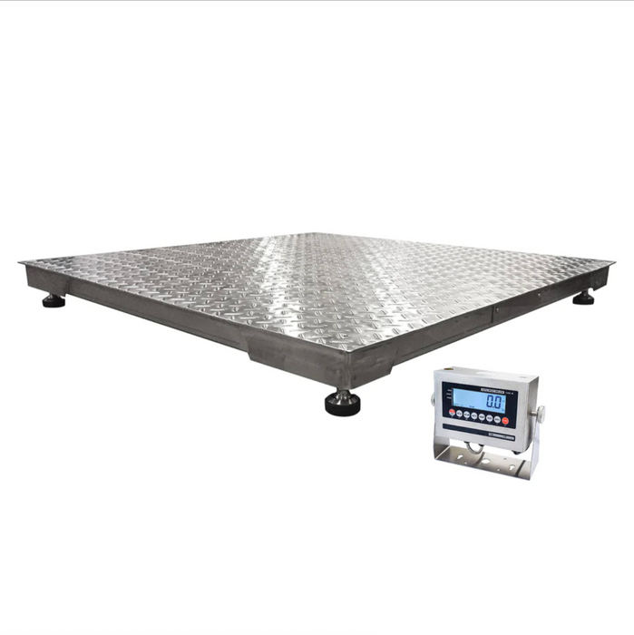 TUF-MADE SS Stainless Steel Floor Scales (Made in USA)
