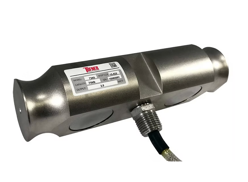T345 Double-Ended Beam, NICKEL-PLATED Alloy steel &  Stainless Steel Load Cell | IP67/IP68, Welded Sealed