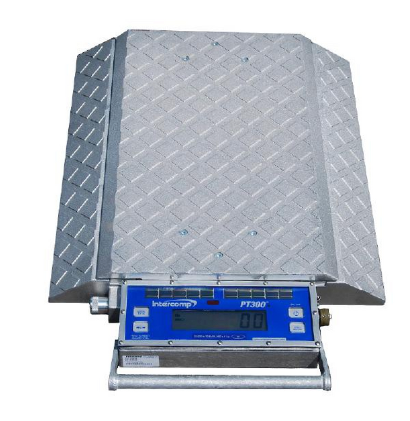Intercomp, PT300DW™ Wireless Solar Wheel Load Scales (Single Scale Pads)