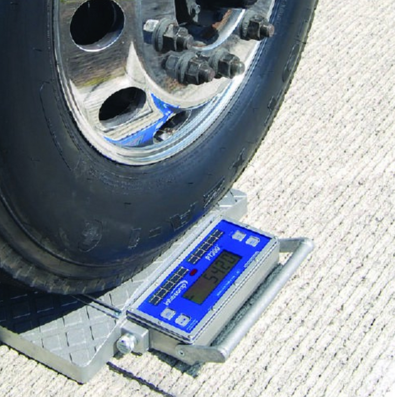 Intercomp PT300™ Wireless Solar Wheel Load Scales (Single Scale Pads)