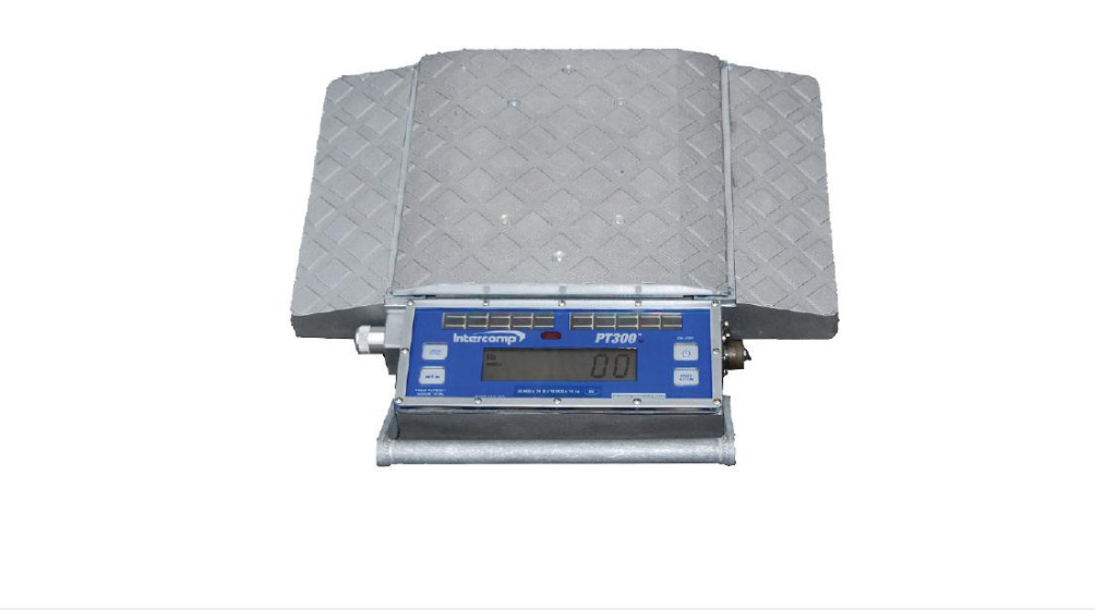 Intercomp, PT300™ Wheel Load Scale System (System Includes Scales, Case, HH60 Indicator and Charging Cable)