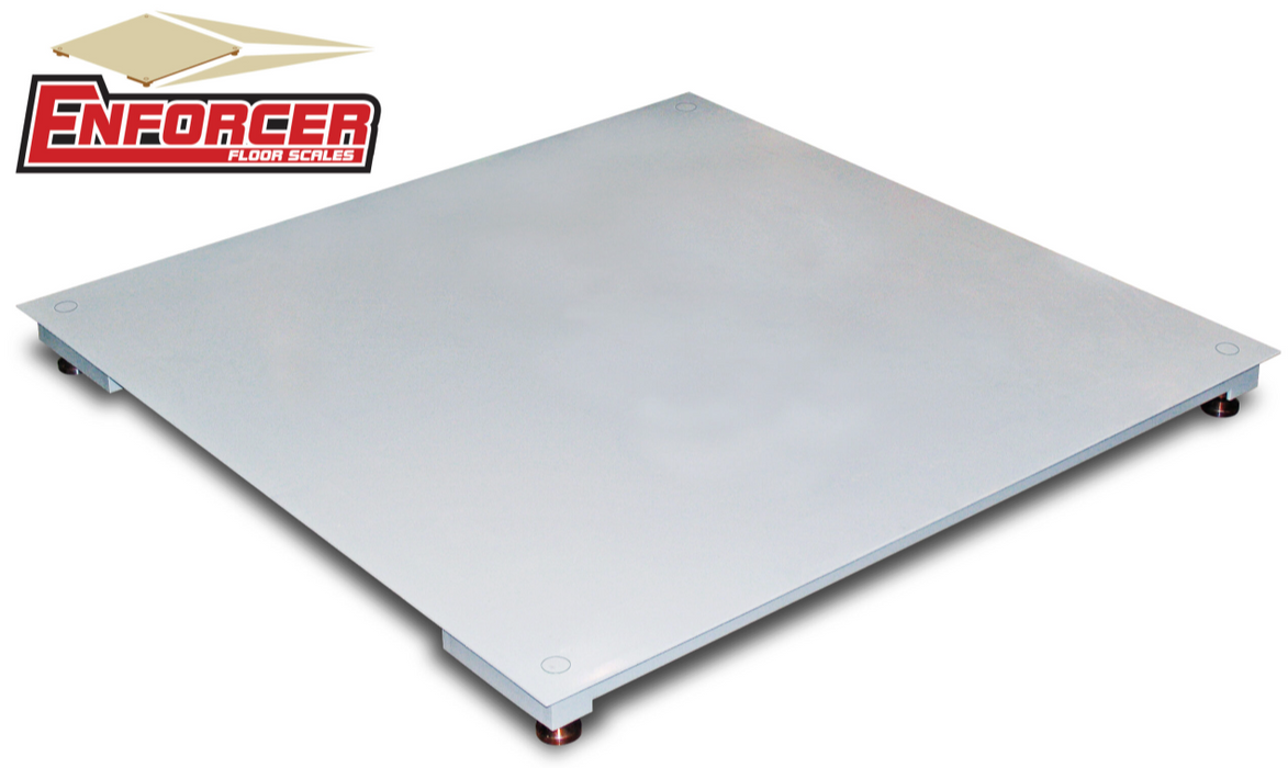 Enforcer Frameless Floor Scales with Smooth Decks