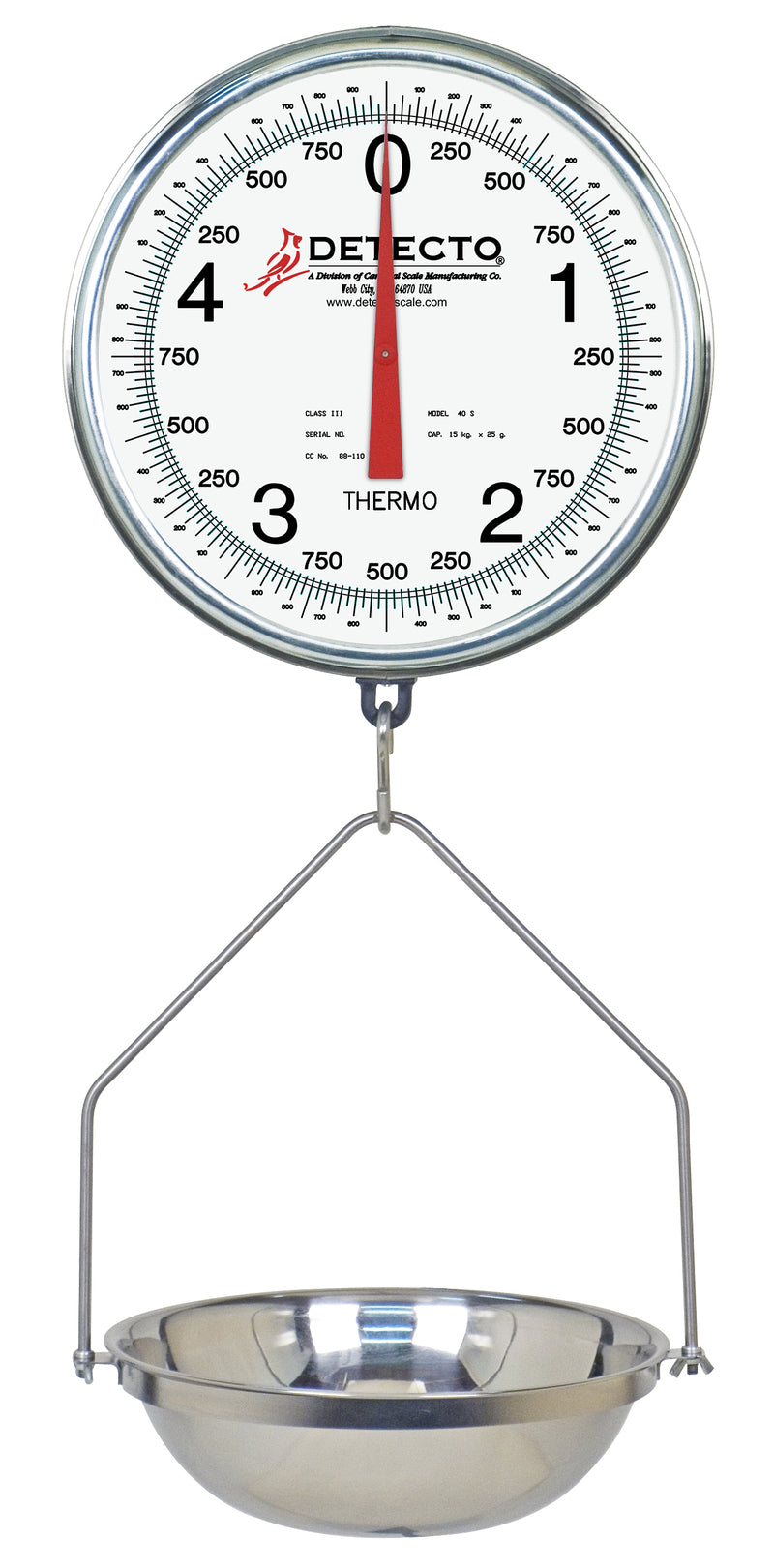 Detecto T3530 Hanging Dial Scales